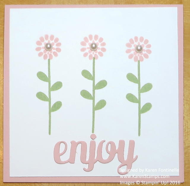 Quick and Easy Mother's Day Card