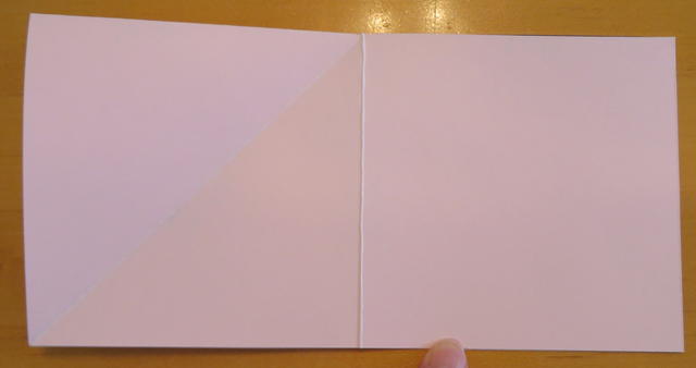 Pop Up Corner Card Fold