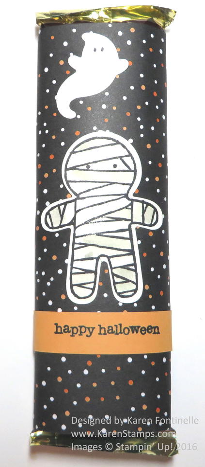 Cookie Cutter Halloween Candy Bar