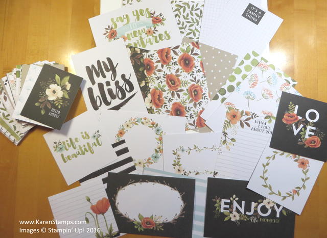 Project Life Hello Lovely Cards