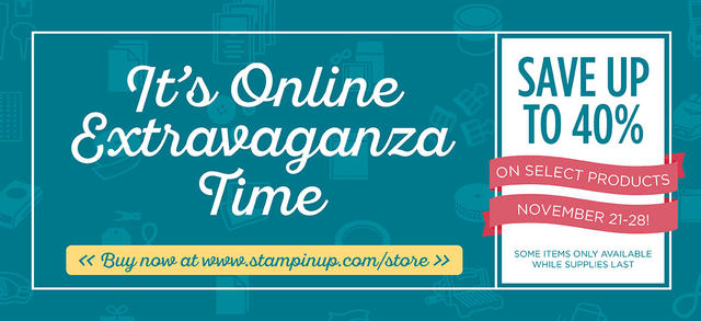 Stampin' Up! Online Extravaganza 2016