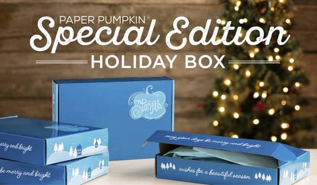 Stampin' Up! Paper Pumpkin Special Edition Holiday Box