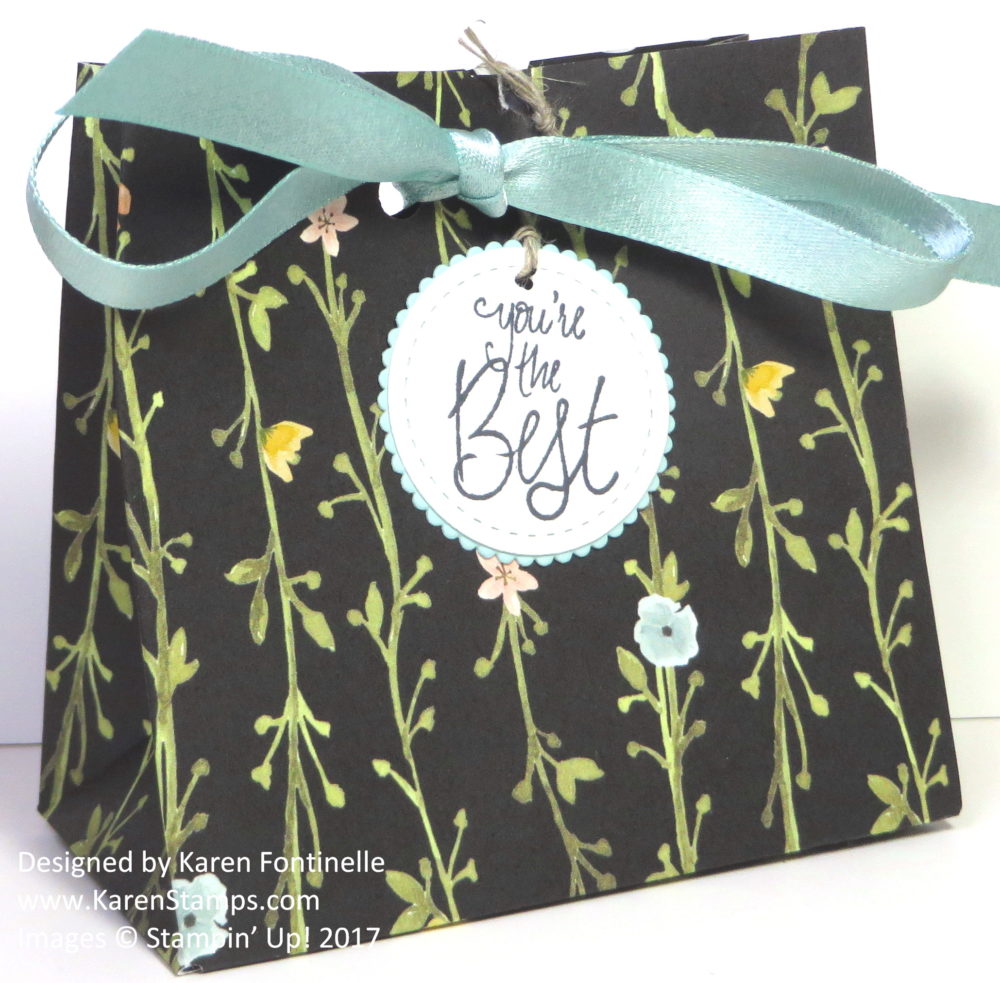Make Your Own Gift Bag With the Gift Bag Punch Board