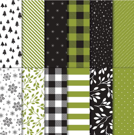 Merry Little Christmas Designer Series Paper