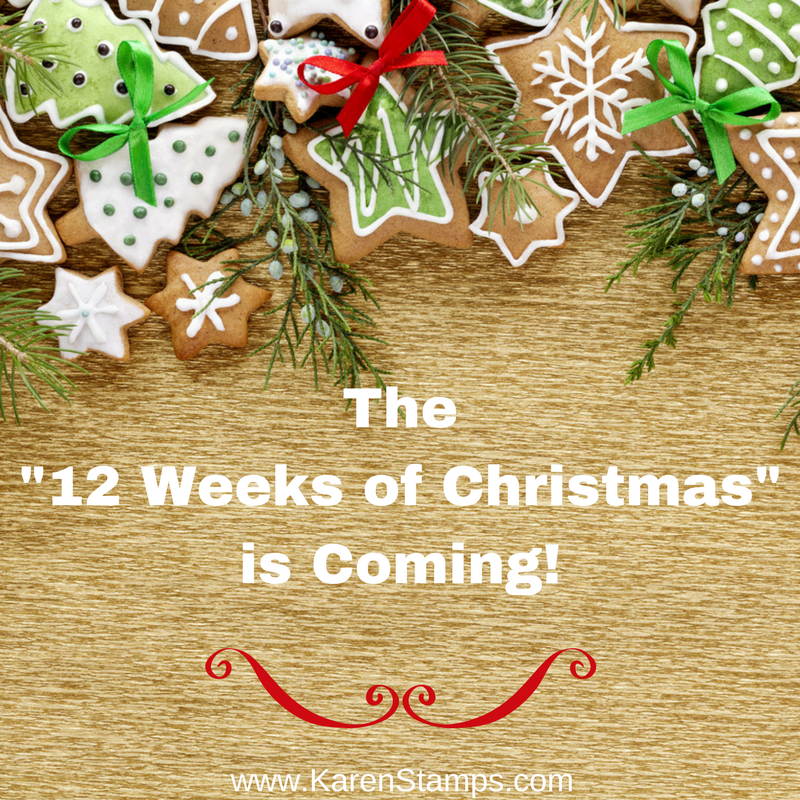 The "12 Weeks of Christmas" is Coming!