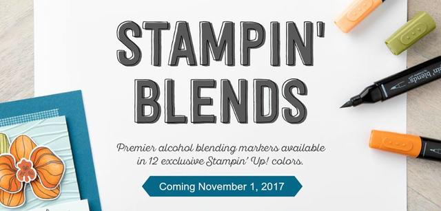 Stampin Blends Are Coming