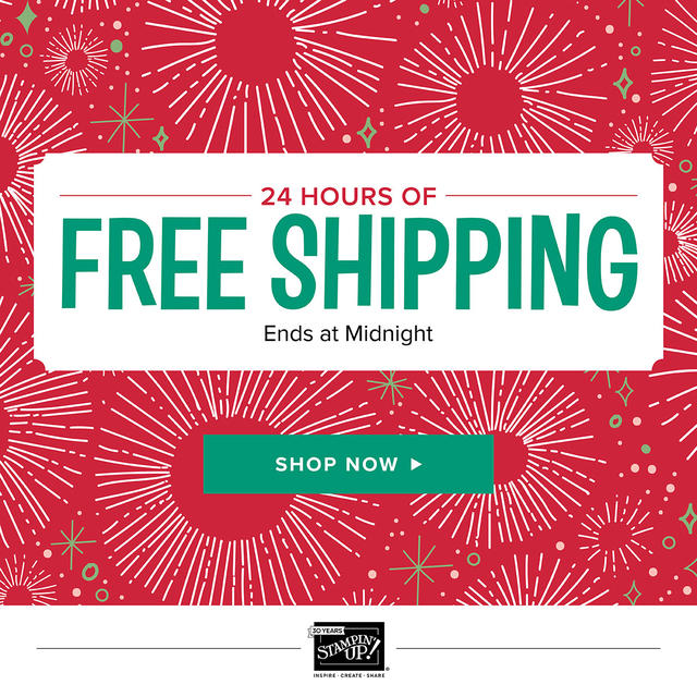 Free Shipping from Stampin' Up!