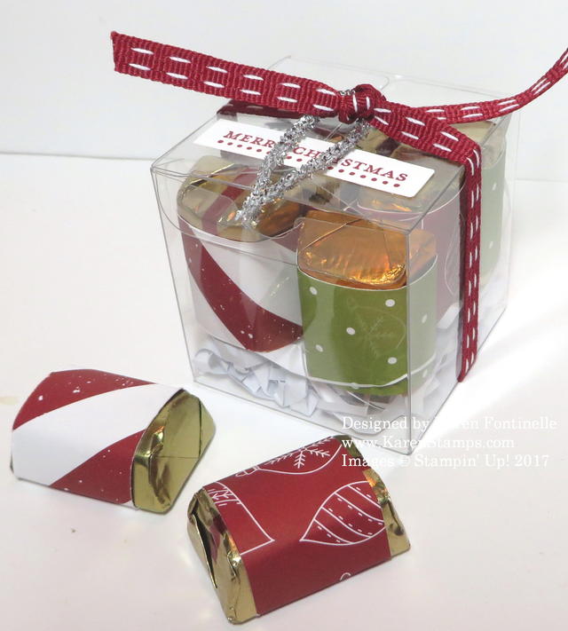 Quick and Easy Christmas Candy Gift Treat Box