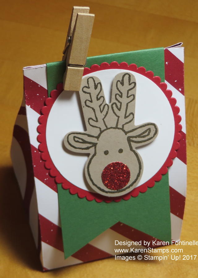 Reindeer Small Treat Bag