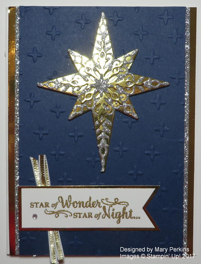 Star of Light Christmas Card