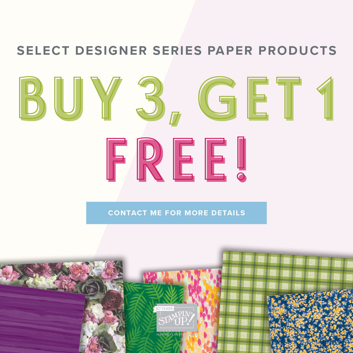 Designer Series Paper Sale