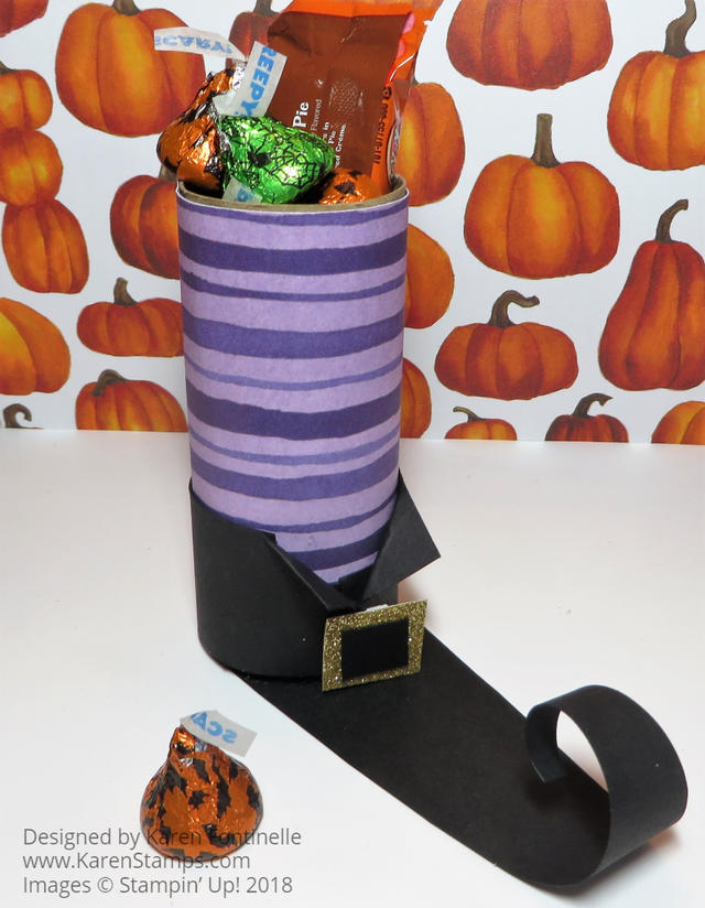 Witch's Boot with Candy