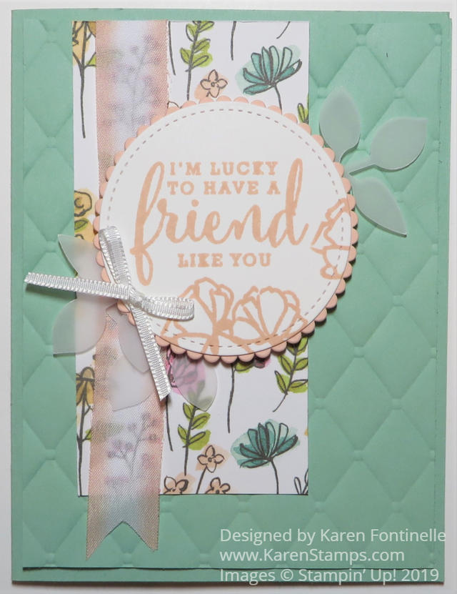 Share What You Love Tufted Card For a Friend