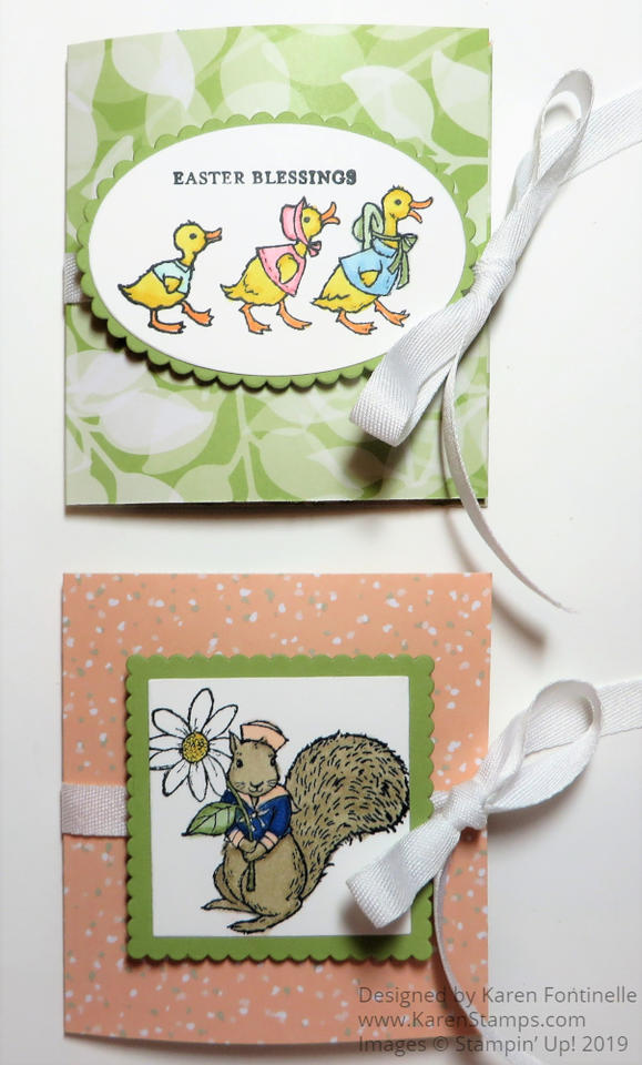 Easy Easter Folded Candy Holders