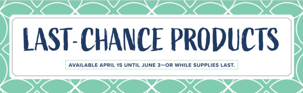 Stampin' Up! Last-Chance Products 2019 Banner