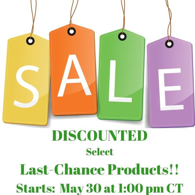 DISCOUNTED Select Last-Chance Products!!