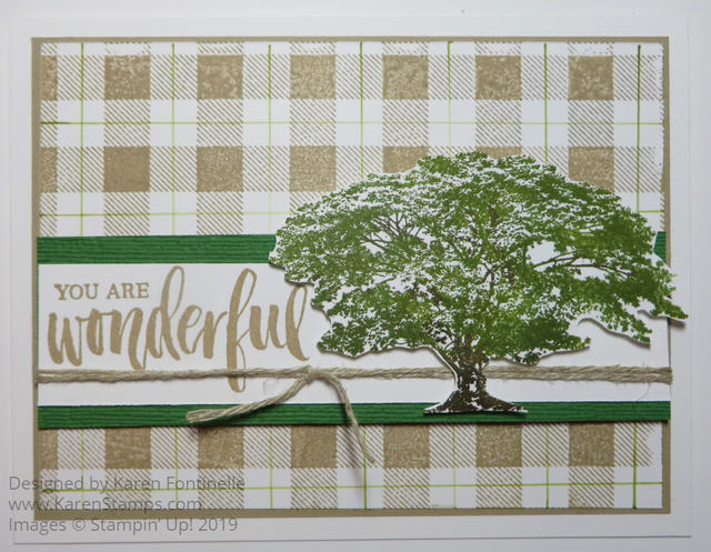 Father's Day Masculine Card With Rooted In Nature