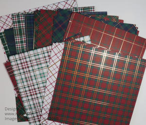 Wrapped In Plaid DSP Foil Accents
