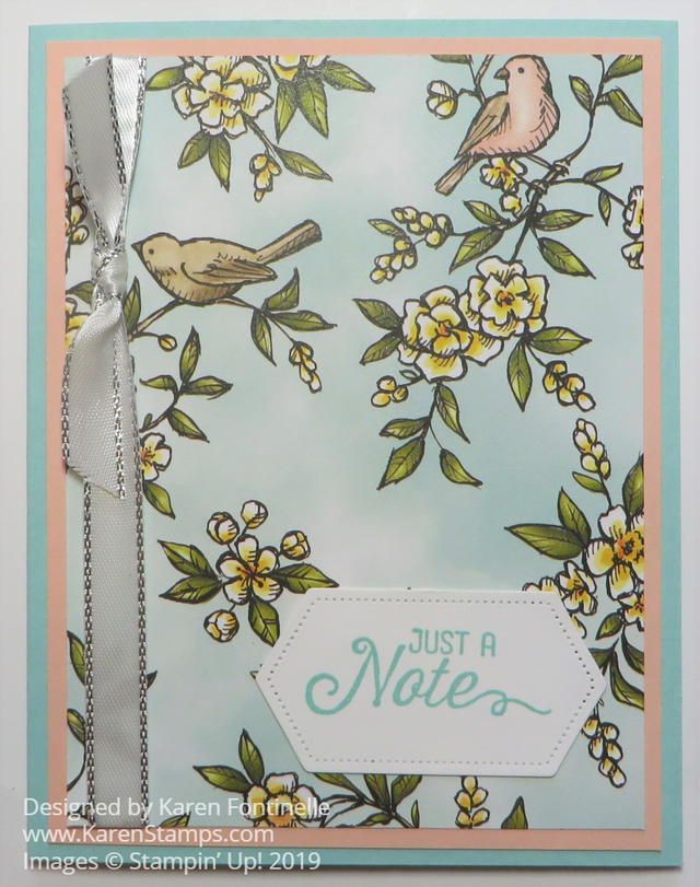 Bird Ballad Just A Note Card