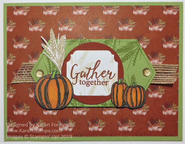 Gather Together Fall Card on the First Day of Fall