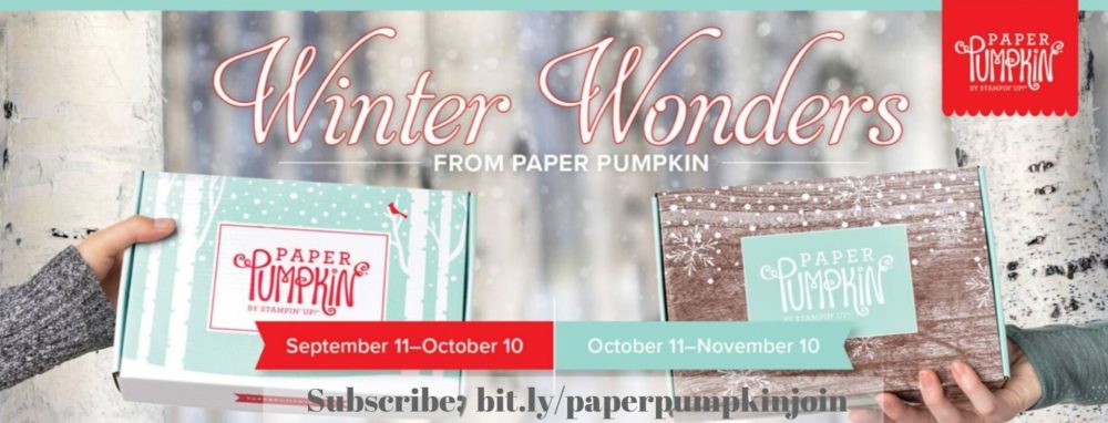 Paper Pumpkin Winter Wonders 2019