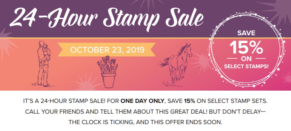 Stamp Sale Oct 2019 Flyer Top