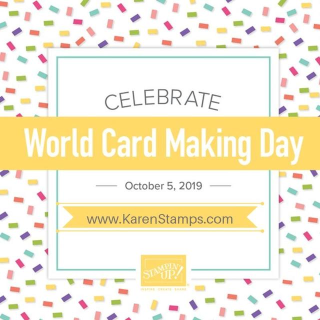 World Card Making Day 2019
