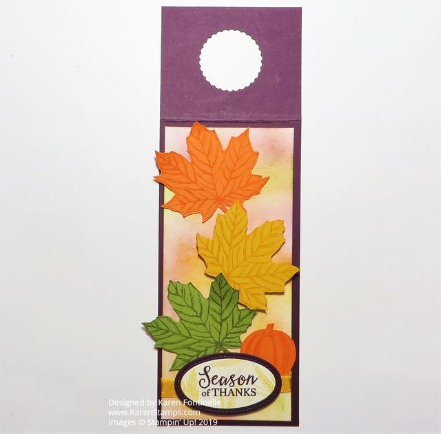 Gather Together Fall Wine Bottle Tag