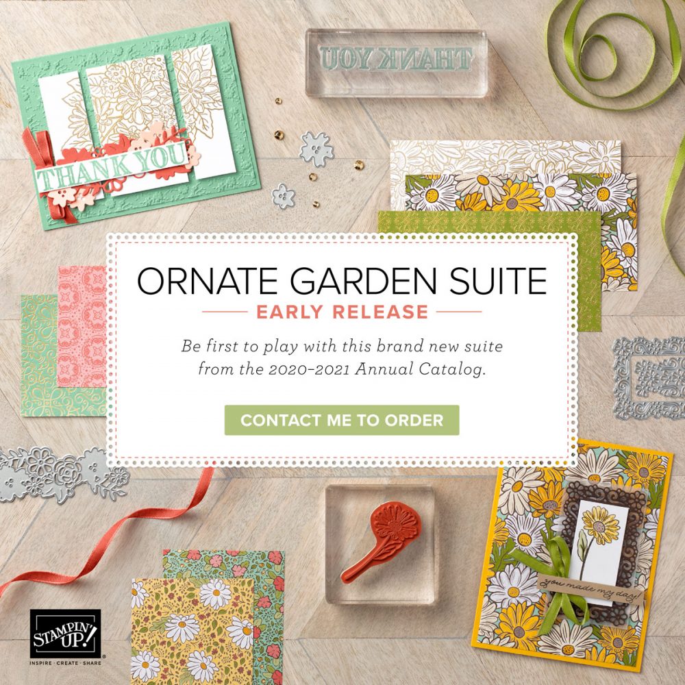 Ornate Garden Suite Early Release Ad
