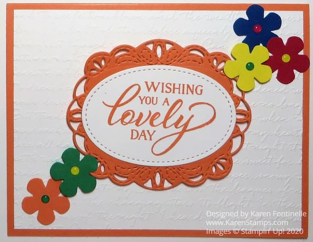 Retiring In Colors Lovely Day Card