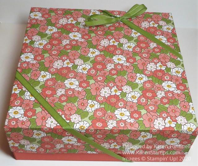 Ornate Garden Handmade Gift Box