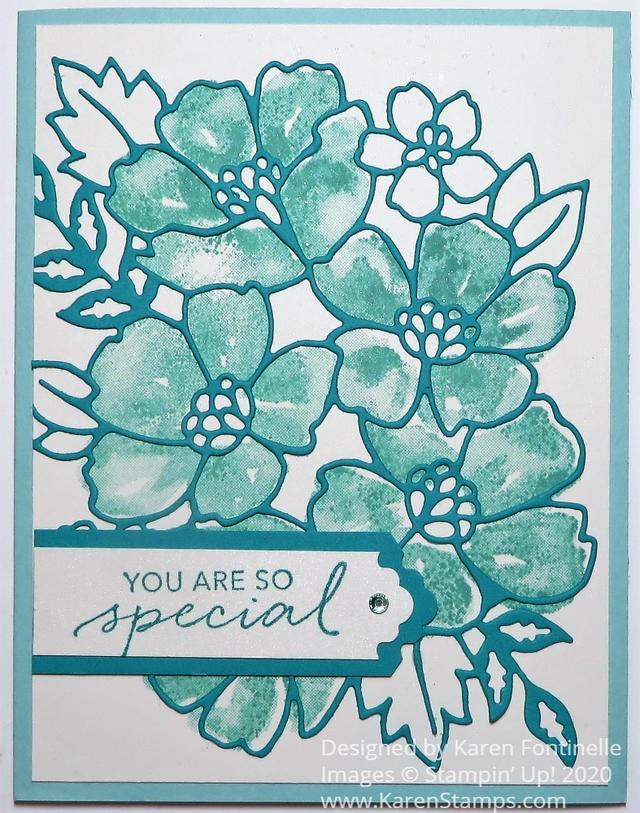 Blossoms In Bloom You Are Special Card