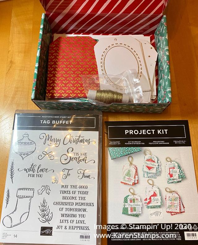 Tag Buffet Project Kit and Tag Buffet Stamp Set