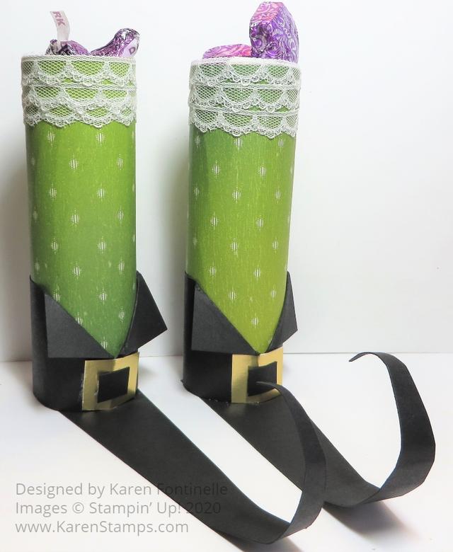 Witch's Boot For Halloween