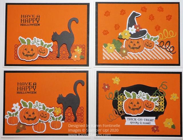Paper Pumpkin Alternate Halloween Cards