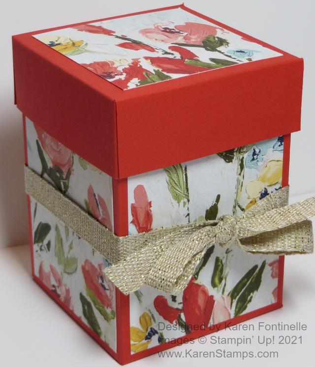 Fine Art Floral Small Gift Box
