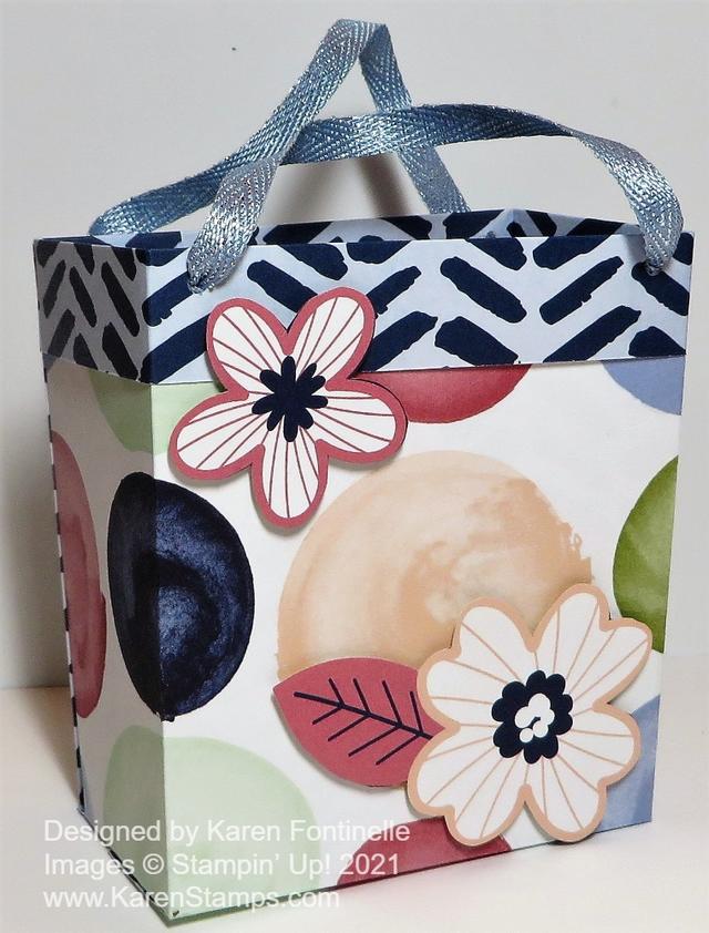 Easy Sale-A-Bration Paper Blooms Gift Bag