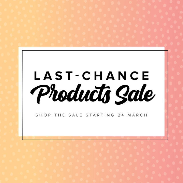 Stampin' Up! Last-Chance Sale 2021