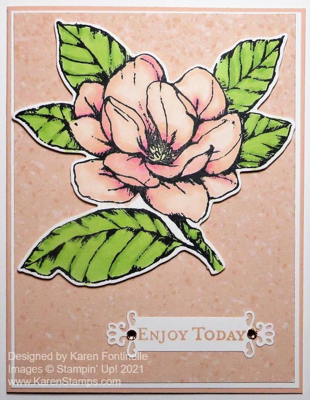 Good Morning Magnolia Enjoy Today Card