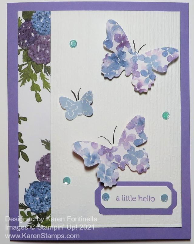 Hydrangea Hill Butterflies