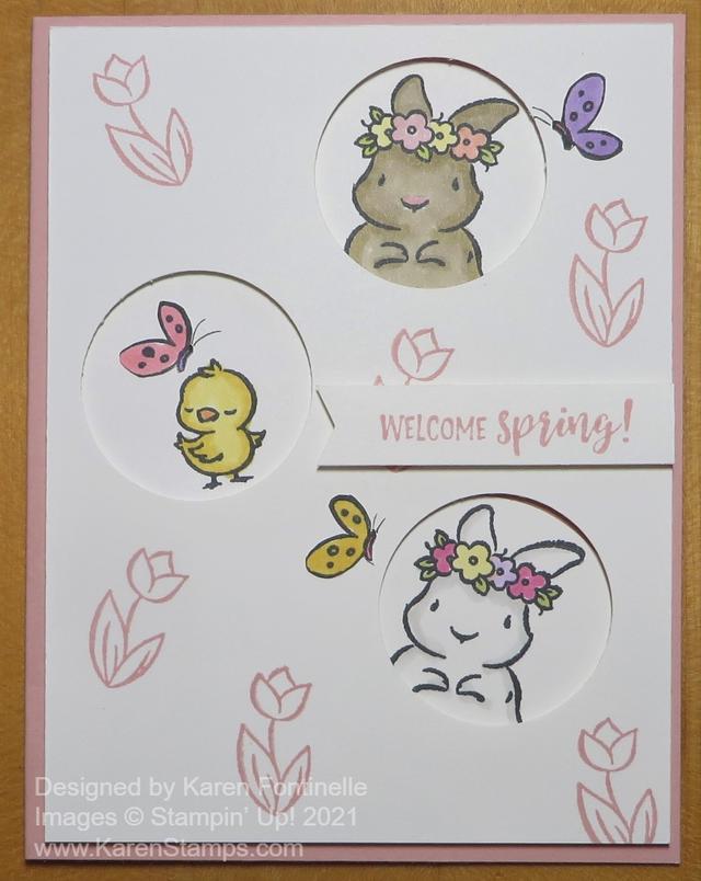Springtime Joy Spring Card