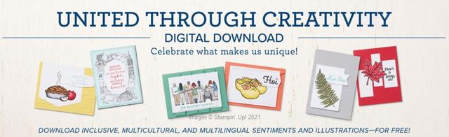 United Through Creativity Digital Download Banner