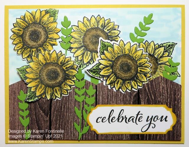 Celebrate Sunflowers Card