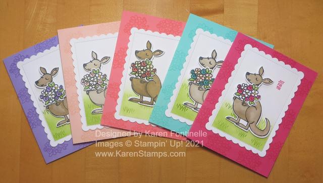 Kangaroo Just For You Cards