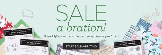 Sale-A-Bration Banner 2021