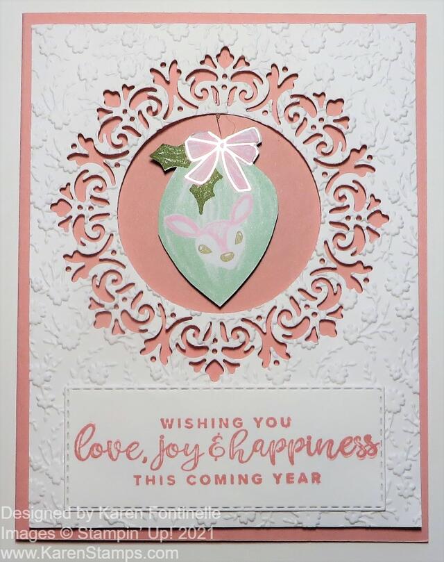 Encircled in Beauty Christmas Card