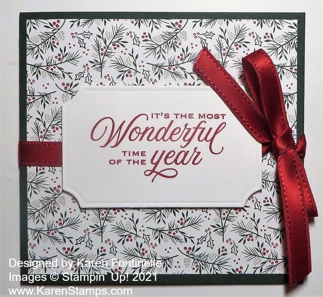 Gift Card Holder Front