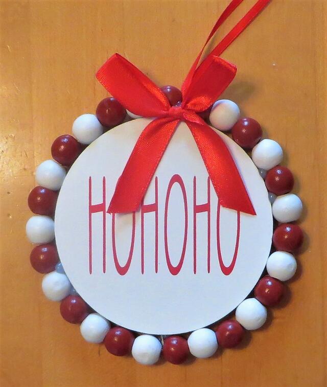 Ho Ho Ho Ornament