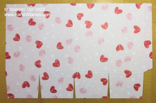 Sweet Talk Gift Bag Unassembled