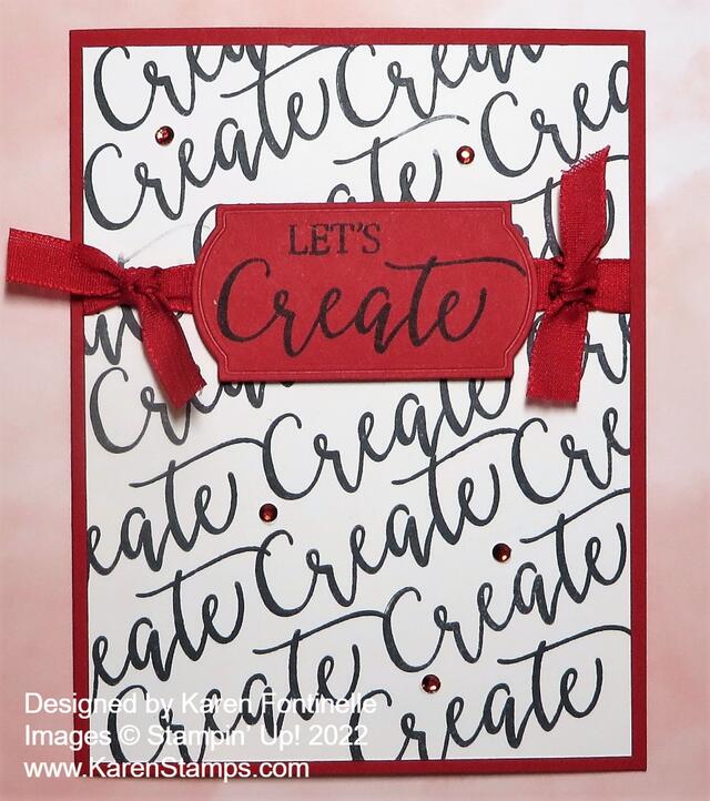 Create With Friends Card